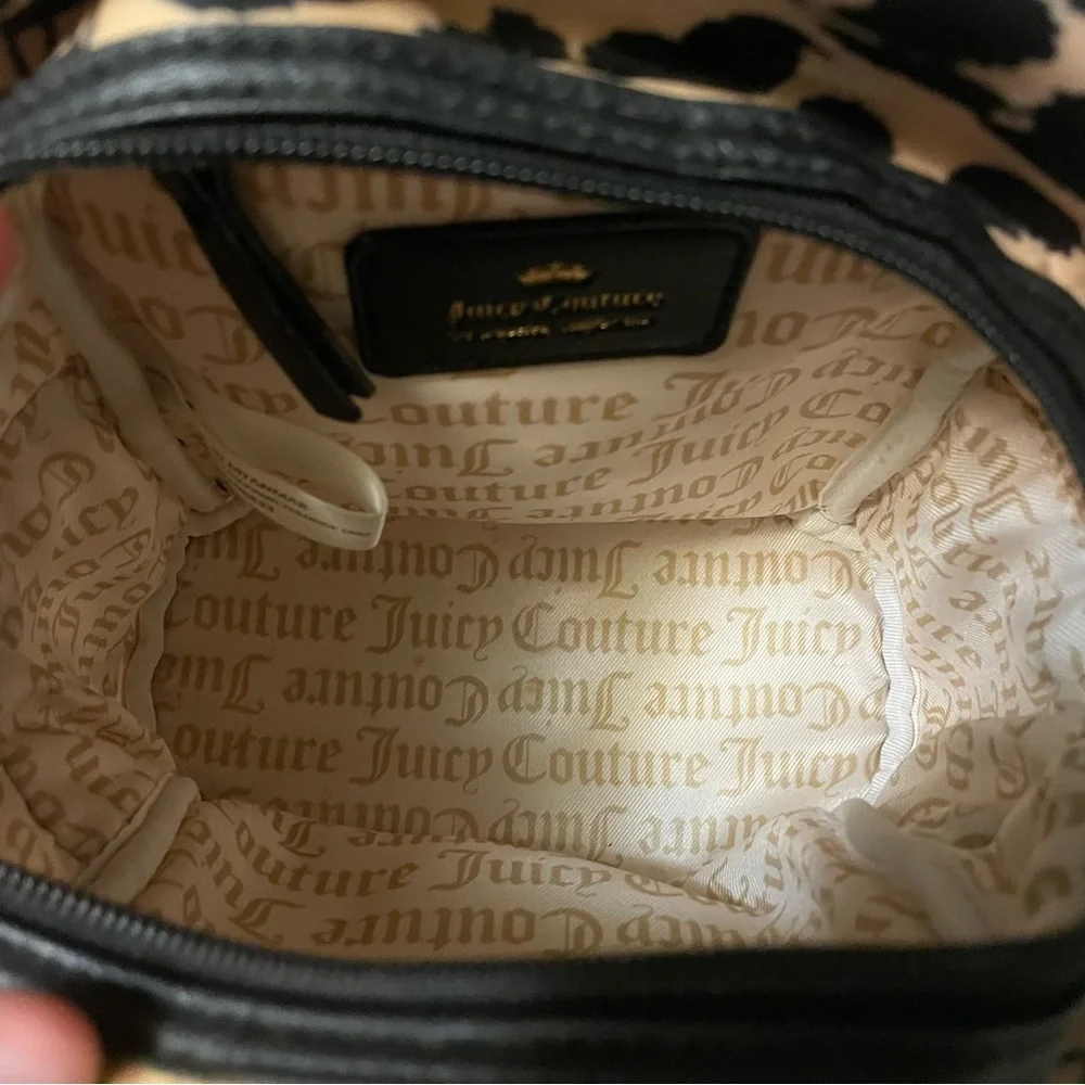 Juicy Couture cheetah print backpack